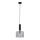 Jupiter 1858 - VA1 - Люстра на тросе VANES 1xE27/60W/230V серебряная/черная