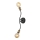 Jupiter 1879 - LU K2  - Настенный светильник LUCE 2xE27/60W/230V