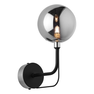 Jupiter 1889 - Настінний світильник ERIS 1xG9/14W/230V матовий хром/чорний/димчасто-сірий