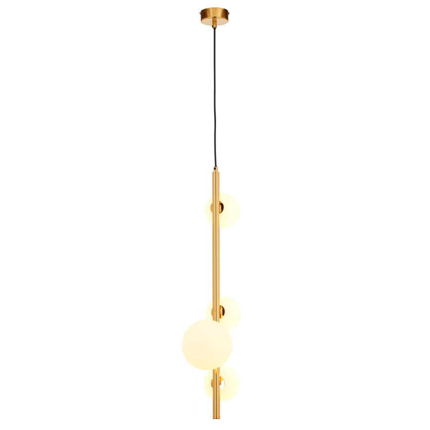 Jupiter 1921 - Підвісна люстра TAIDA 4xG9/40W/230V латунь