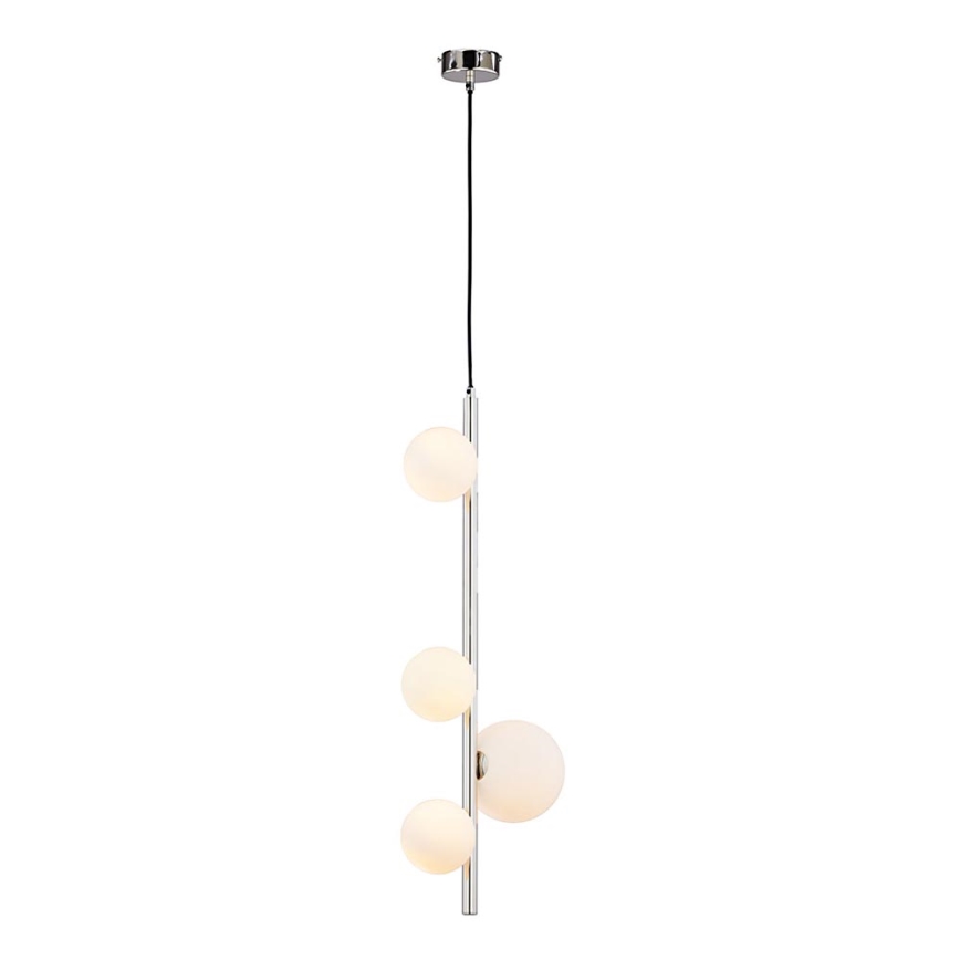 Jupiter 1925 - Підвісна люстра TAIDA 4xG9/40W/230V глянцевий хром