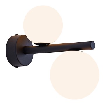 Jupiter 1928 - Настінний світильник TAIDA 2xG9/40W/230V чорний