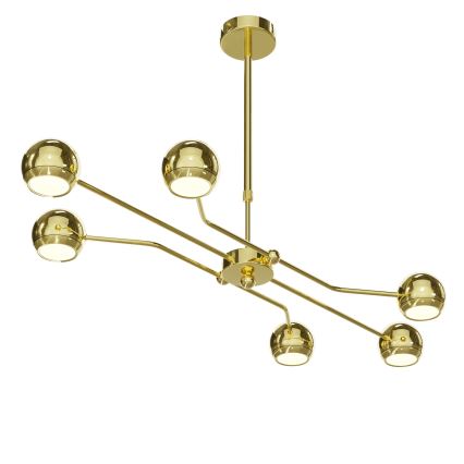 Jupiter 1978 - Люстра на штанге TIANA 6xGU10/10W/230V золотистый
