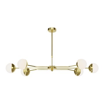 Jupiter 1980 - Люстра на штанге TRENTO 6xG9/10W/230V золотистый