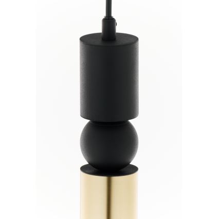 Jupiter 2006 - Подвесная люстра ALAS 1xGU10/10W/230V золотистый/черный