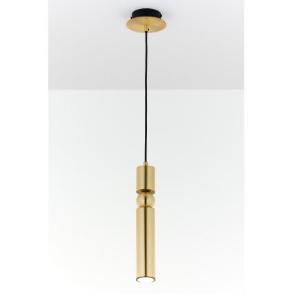 Jupiter 2009 - Підвісна люстра ALAS 1xGU10/10W/230V золотий