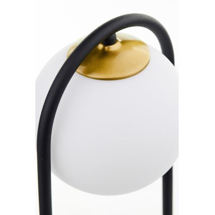 Jupiter 2044 - Настільна лампа IGON 1xE14/40W/230V чорний