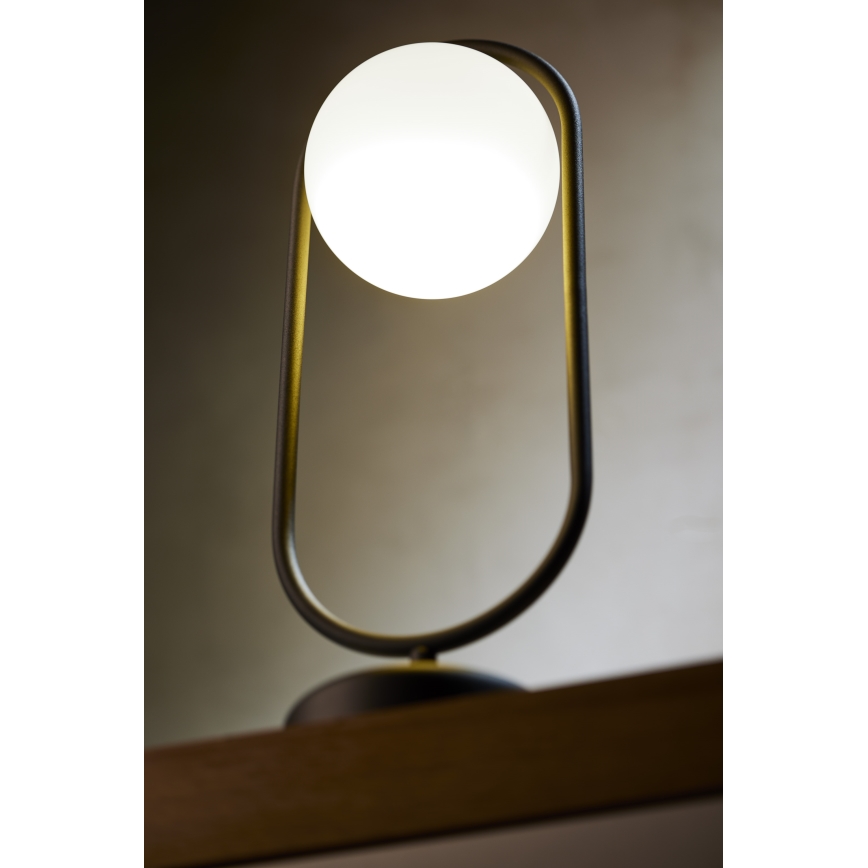 Jupiter 2044 - Настільна лампа IGON 1xE14/40W/230V чорний