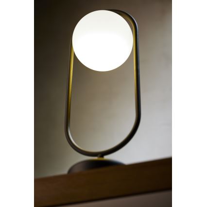 Jupiter 2044 - Настольная лампа IGON 1xE14/40W/230V черный