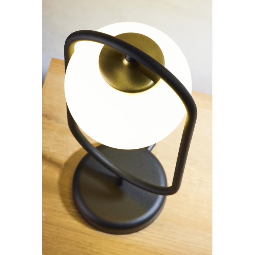 Jupiter 2044 - Настольная лампа IGON 1xE14/40W/230V черный