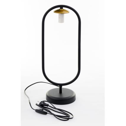 Jupiter 2044 - Настольная лампа IGON 1xE14/40W/230V черный