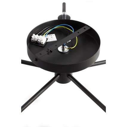 Jupiter 2047 - Пристельова люстра PRATO 5xG9/10W/230V чорний/бежевий