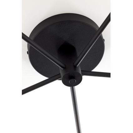 Jupiter 2048 - Накладная люстра PRATO 5xG9/14W/230V чёрный/дымчато-серый