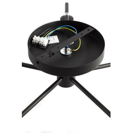 Jupiter 2049 - Накладна люстра PRATO 5xG9/14W/230V чорна/біла