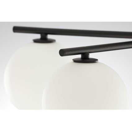 Jupiter 2049 - Накладная люстра PRATO 5xG9/14W/230V черный/белый