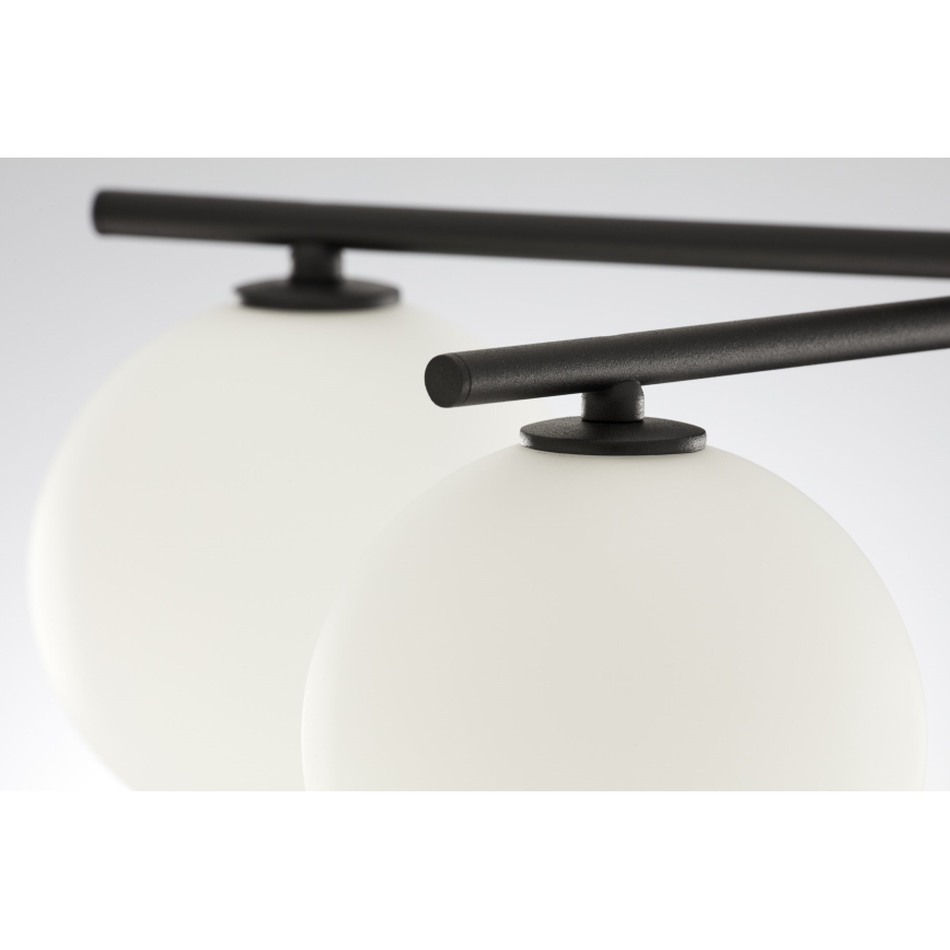 Jupiter 2049 - Накладная люстра PRATO 5xG9/14W/230V черный/белый