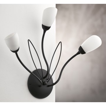 Jupiter 2059 - Настінний світильник GLORIOSA 3xG9/14W/230V чорний