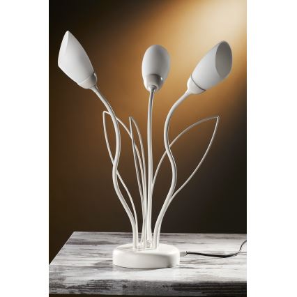 Jupiter 2060 - настільна лампа GLORIOSA 3xG9/14W/230V кремова