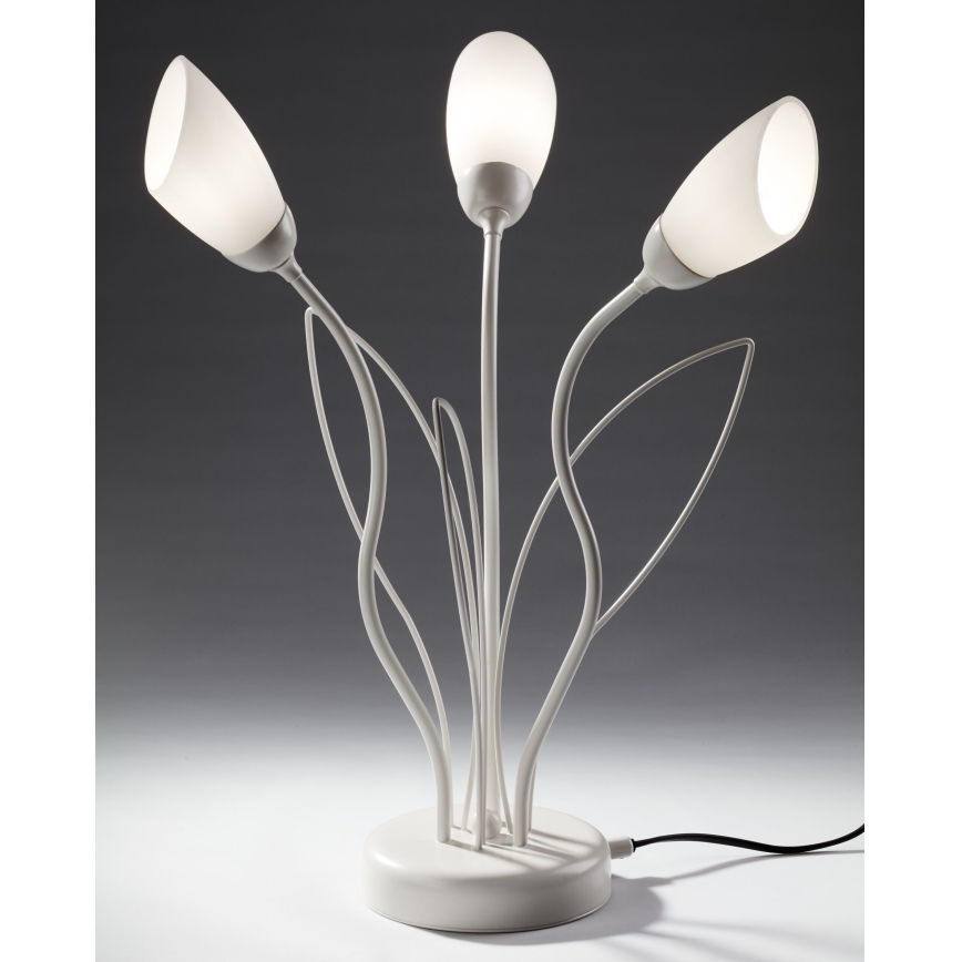 Jupiter 2060 - Настольная лампа GLORIOSA 3xG9/14W/230V кремовая