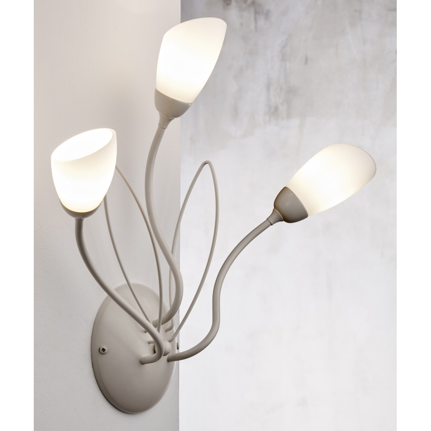 Jupiter 2064 - Настенный светильник GLORIOSA 3xG9/14W/230V кремовый