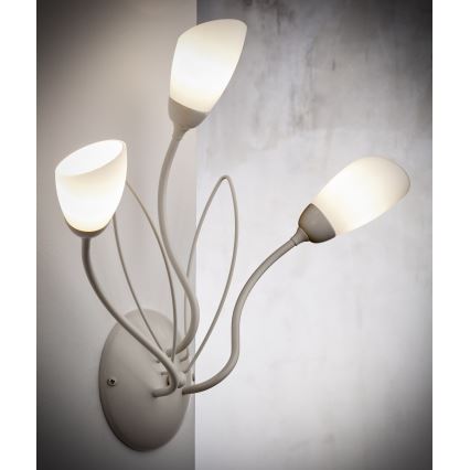 Jupiter 2064 - Настенный светильник GLORIOSA 3xG9/14W/230V кремовый