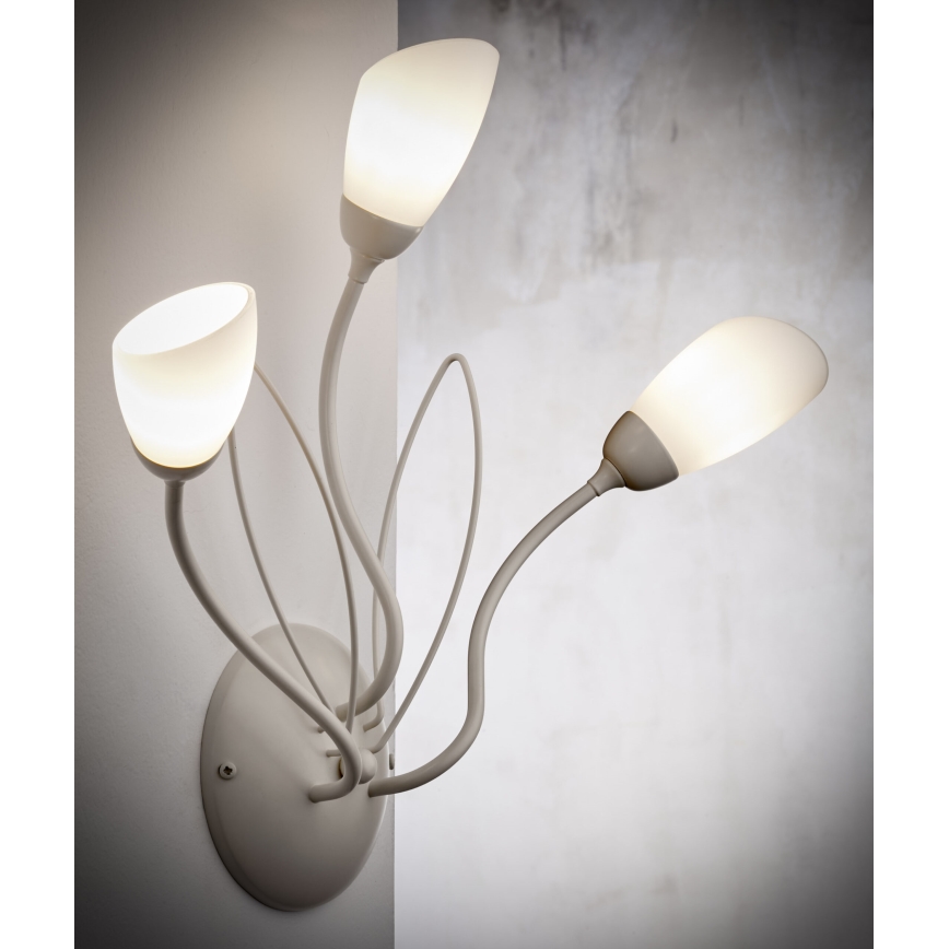 Jupiter 2064 - Настенный светильник GLORIOSA 3xG9/14W/230V кремовый