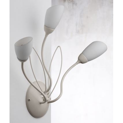 Jupiter 2064 - Настенный светильник GLORIOSA 3xG9/14W/230V кремовый