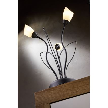 Jupiter 2065 - Настільна лампа GLORIOSA 3xG9/14W/230V чорна