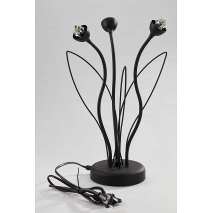 Jupiter 2065 - Настільна лампа GLORIOSA 3xG9/14W/230V чорна