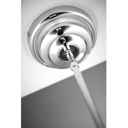 Jupiter 2072 - Люстра на штанзі PLATINO 3xE27/15W/230V зелена/глянцевий хром