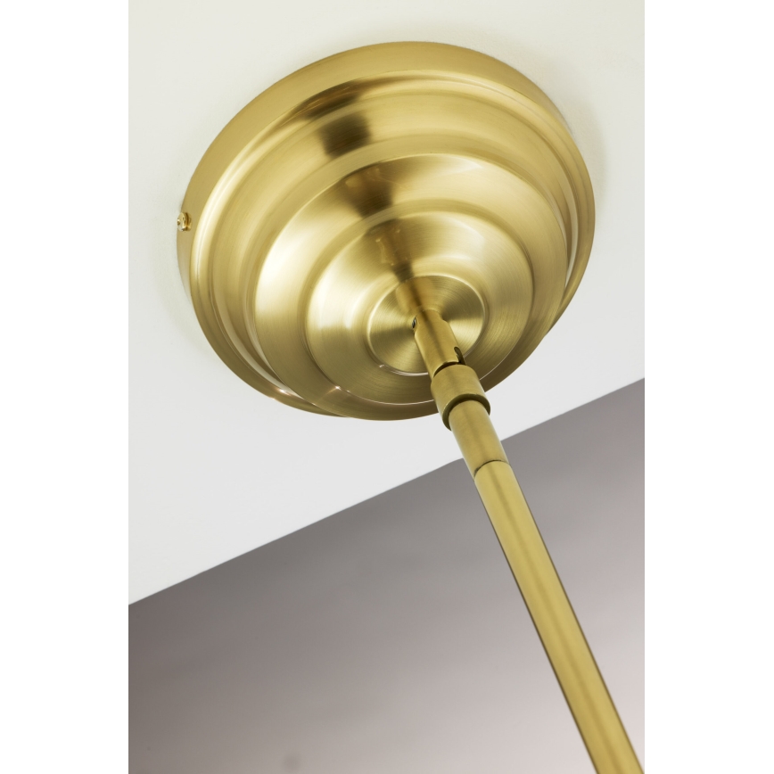 Jupiter 2074 - Люстра на штанге PLATINO 3xE27/15W/230V зелёный/золотой