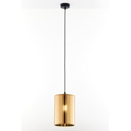 Jupiter 2090 - Люстра на тросе CORTINA 1xE27/15W/230V золотая/чёрная