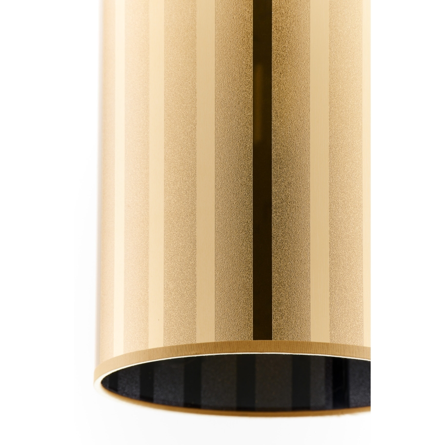 Jupiter 2090 - Люстра на тросе CORTINA 1xE27/15W/230V золотая/чёрная