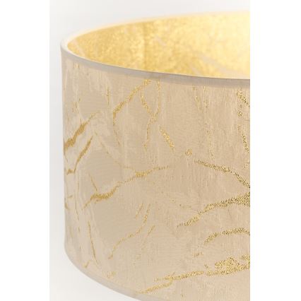 Jupiter 2112 - Настольная лампа KASZMIR 1xE27/15W/230V белая/золотая/декор под мрамор