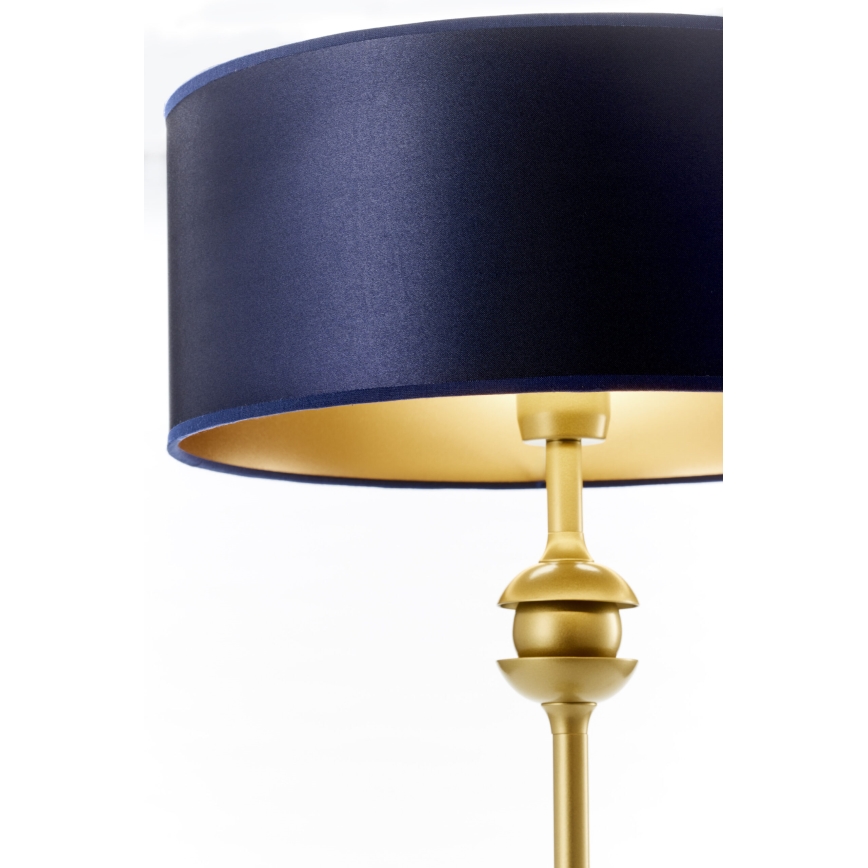 Jupiter 2116 - Настільна лампа KASZMIR 1xE27/15W/230V синя/золота
