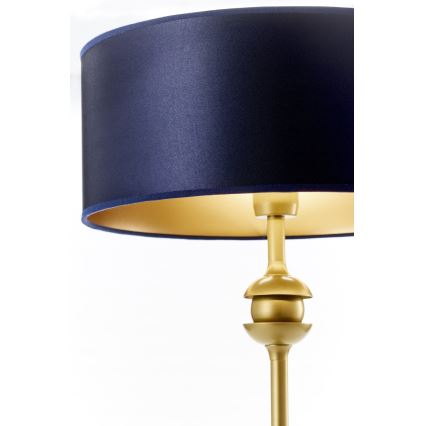 Jupiter 2116 - Настольная лампа KASZMIR 1xE27/15W/230V синяя/золотая