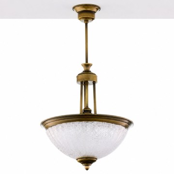 Jupiter 2134 - Люстра на штанзі CARMEN 1xE27/15W/230V бронза/патина