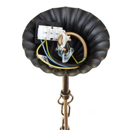 Jupiter 225 - KO 8 - Люстра на ланцюгу KORONA 8xE14/40W/230V