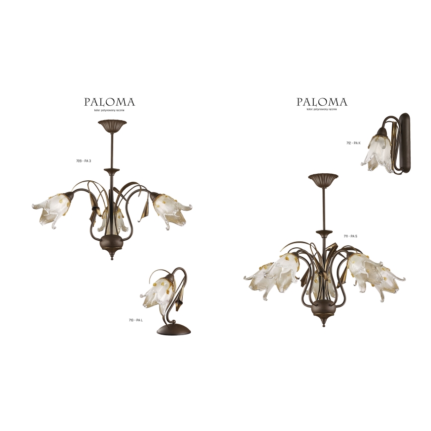 Jupiter 711 - PA5 - Подвесная люстра PALOMA 5xE27/40W/230V