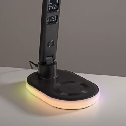 JUST LIGHT. 11018-18 - LED RGBW LED Сенсорна настільна лампа з регулюванням яскравості та бездротовою зарядкою TINA LED/4W/230V
