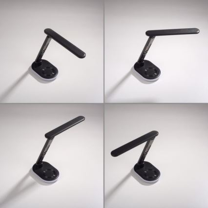 JUST LIGHT. 11018-18 - LED RGBW LED Сенсорна настільна лампа з регулюванням яскравості та бездротовою зарядкою TINA LED/4W/230V