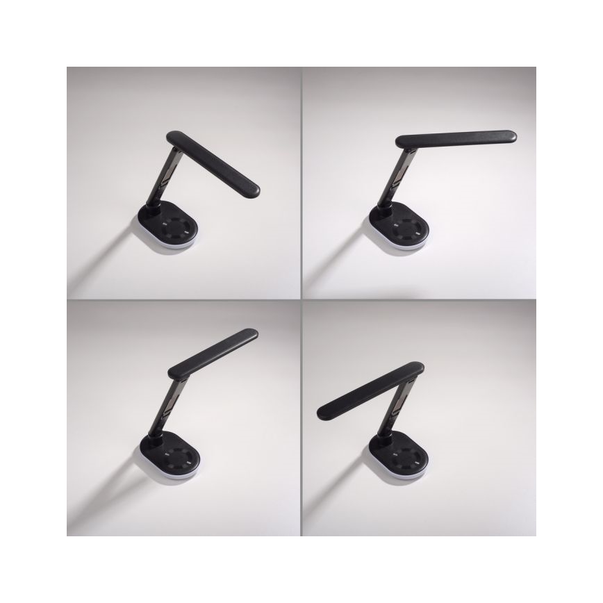 JUST LIGHT. 11018-18 - LED RGBW LED Сенсорна настільна лампа з регулюванням яскравості та бездротовою зарядкою TINA LED/4W/230V