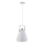 JUST LIGHT. 11060-16 - Подвесная люстра EVA 1xE27/60W/230V диаметр 26,5 см белый