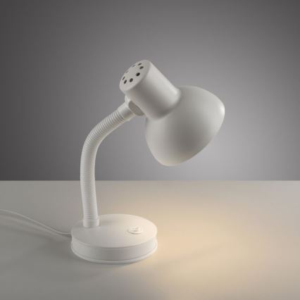 JUST LIGHT. 11080-16 - Гибкий столовый светильник FLEXI 1xE27/25W/230V белый