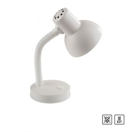 JUST LIGHT. 11080-16 - Гибкий столовый светильник FLEXI 1xE27/25W/230V белый