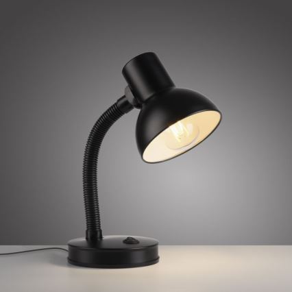 JUST LIGHT. 11080-18 - Гибкий столовый светильник FLEXI 1xE27/25W/230V черный