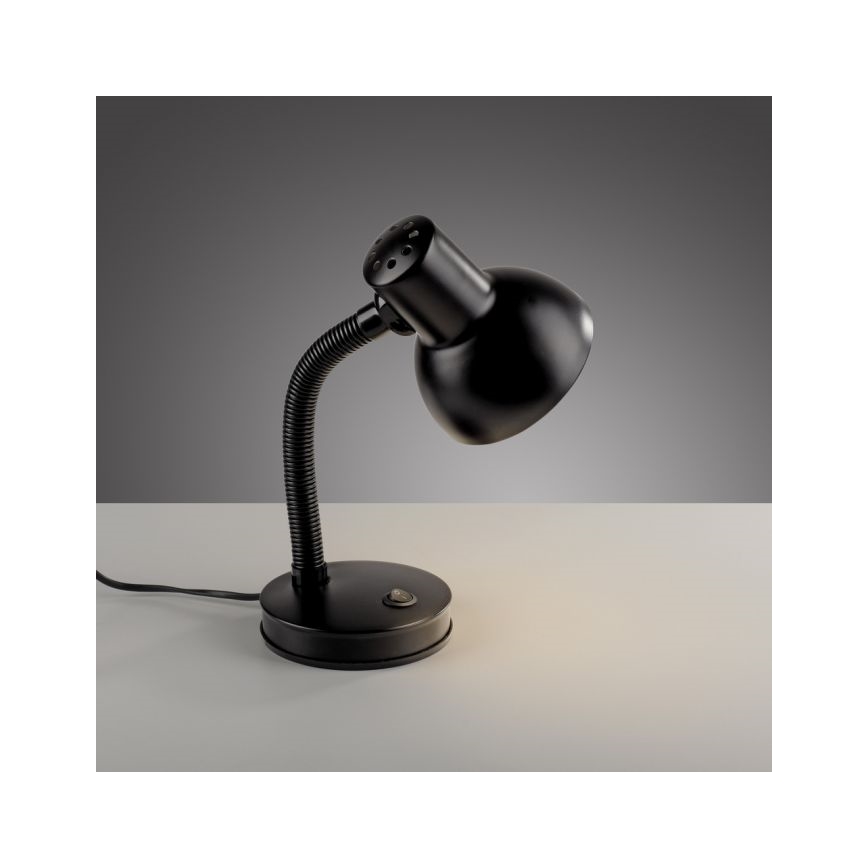 JUST LIGHT. 11080-18 - Гибкий столовый светильник FLEXI 1xE27/25W/230V черный
