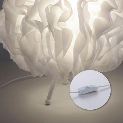 JUST LIGHT. 11211-16 - LED RGBW Настільна лампа з регулюванням яскравості NAOMI 1xE27/10W/230V 2700-5000K + пульт дистанційного керування