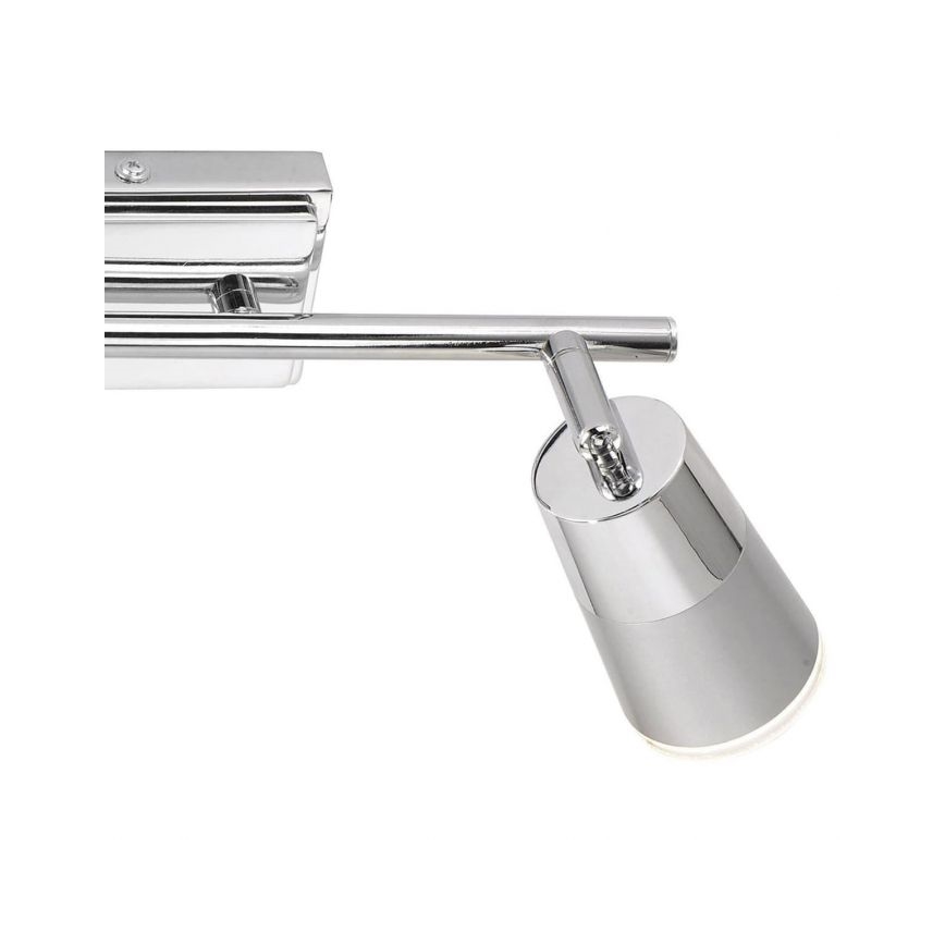 JUST LIGHT. 11229-17 - Світлодіодний точковий світильник DALLI 2xLED/3,5W/230V глянцевий хром