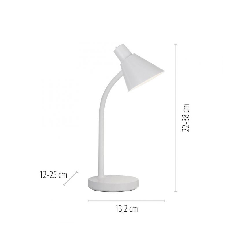JUST LIGHT. 11248-16 - LED гибкая настольная лампа PIXIE LED/4,5W/230V белая